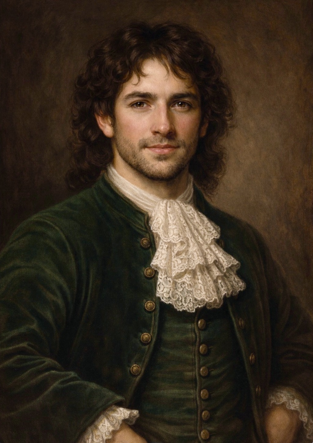 Portrait imaginaire d'un ancêtre du Barail